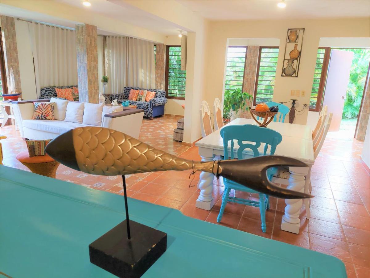 Complejo Villa Las Palmeras Piscina, Billar, Jardin, Bbq @Drvacationsrental Samana Buitenkant foto